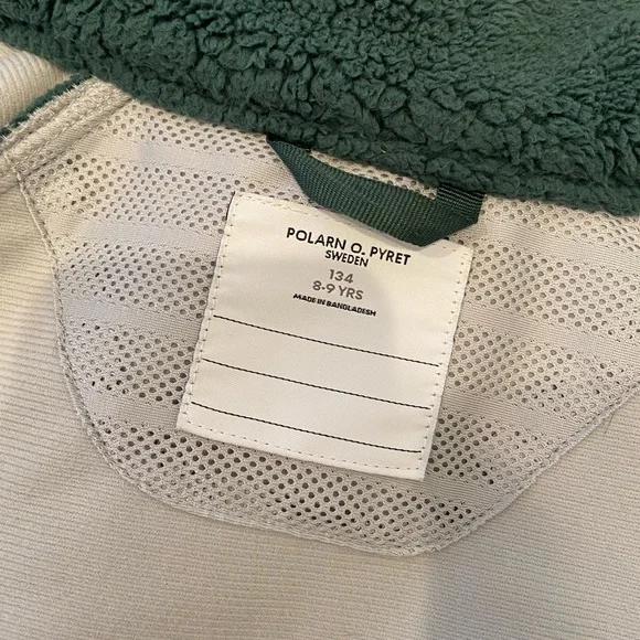 Polarn O. Pyret Green Fleece Jacket - Picture 3 of 4
